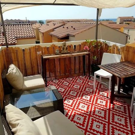 Appart 5P Terrasse Sud Vue Mer, Acces Direct Plage Frontignan Exterior foto