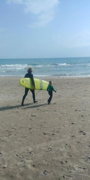 Appart 5P Terrasse Sud Vue Mer, Acces Direct Plage Frontignan Exterior foto