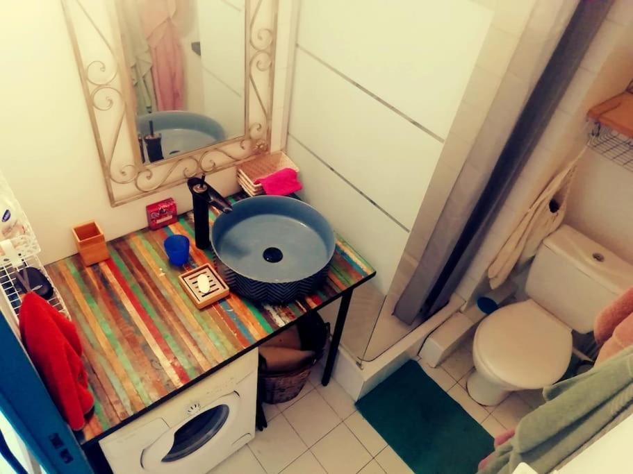 Appart 5P Terrasse Sud Vue Mer, Acces Direct Plage Frontignan Exterior foto