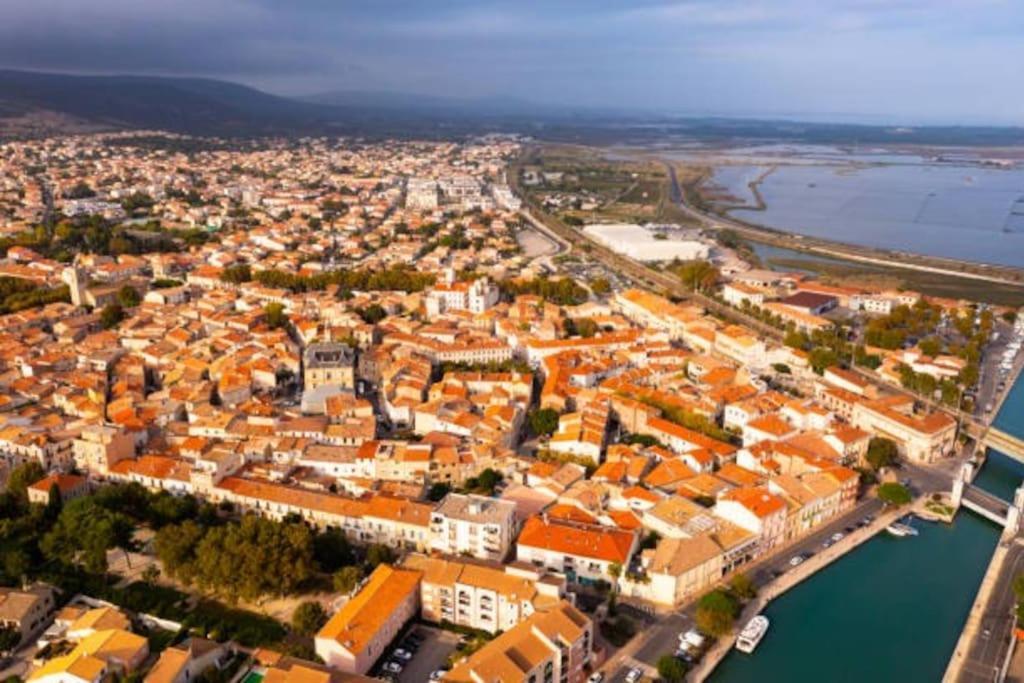 Appart 5P Terrasse Sud Vue Mer, Acces Direct Plage Frontignan Exterior foto